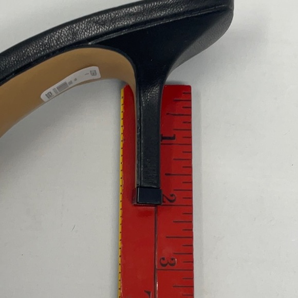 Express like new open toe black heeled sandals, size 8 - Picture 5 of 7